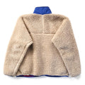 2004 Patagonia “Deep Pile” Classic Retro Cardigan, Natural & Fire (L)