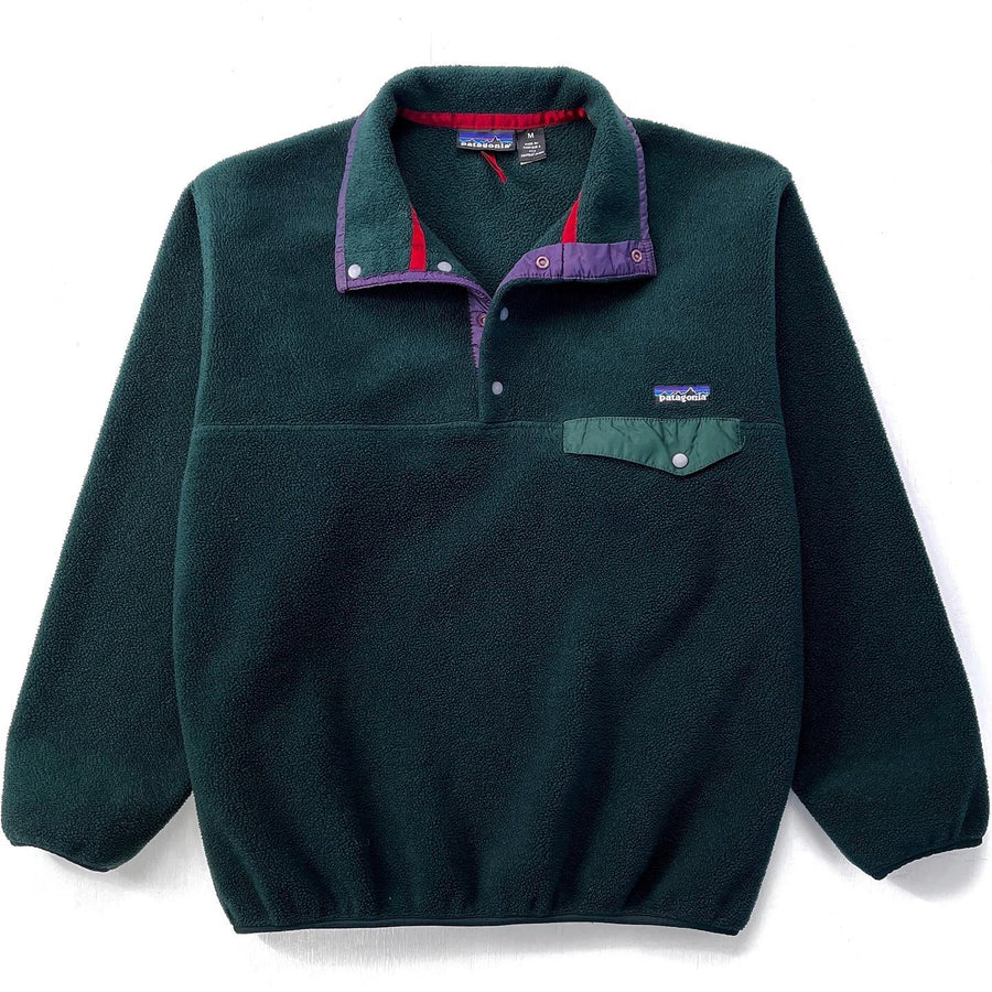 1995 Patagonia Made In The U.S.A. Synchilla Snap-T, Hunter (M)