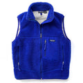 2000 Patagonia Made In The U.S.A. Retro-X Fleece Vest, New Cobalt (M)