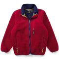 1997 Patagonia Made In The U.S.A. Retro Pile Cardigan, Cranberry (L)
