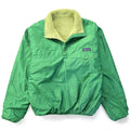 2008 Patagonia Reversible Deep Pile Snap-T Pullover, Light Green (S)