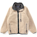 1997 Patagonia Made In The U.S.A. Retro Pile Cardigan, Natural (S)