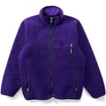 1990 Patagonia Made In The U.S.A. Retro Pile Cardigan, Eggplant (L)