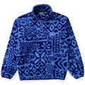 1995 Patagonia Printed Synchilla Snap-T, Island Block: Bluesmoke (S)