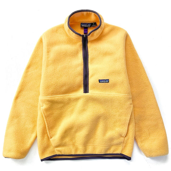 1999 Patagonia Synchilla Marsupial Pullover, Butternut & Blackberry (S)