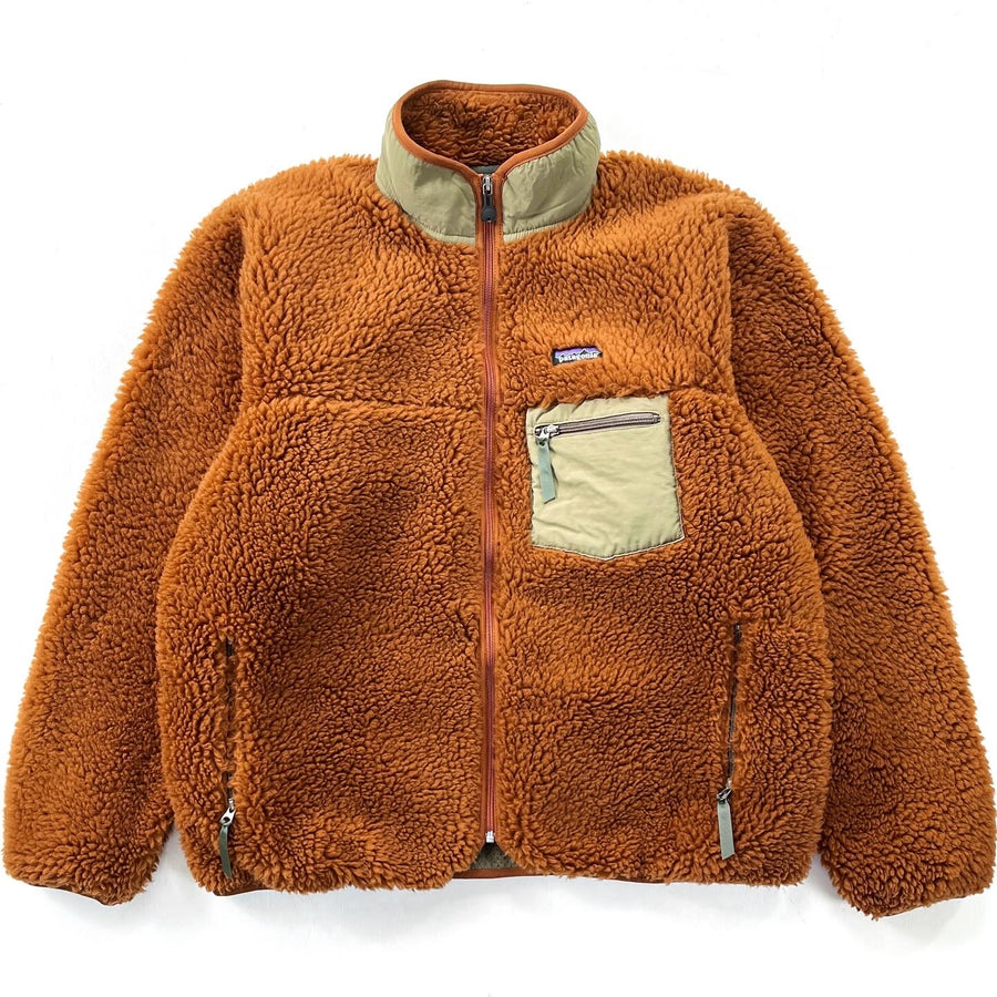 2003 Patagonia “Deep Pile” Classic Retro Cardigan, Cedar (XL)