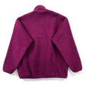 1994 Patagonia Synchilla Snap-T Fleece Pullover, Plum & Carbon (L)