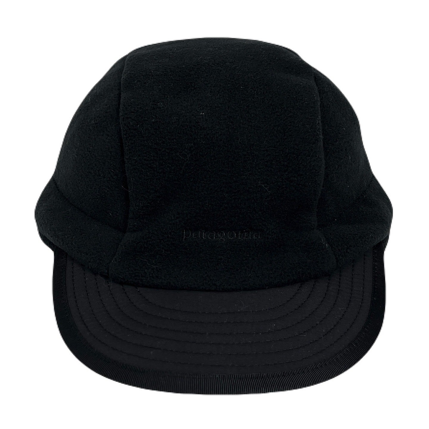 20011 Patagonia Synchilla Fleece Duckbill Cap, Black & Black (L)