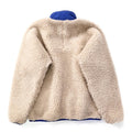 2001 Patagonia “Deep Pile” Classic Retro Cardigan, Natural & Fire (S)