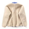 1988 Patagonia First Edition Classic Retro Pile Cardigan, Natural (S/M)