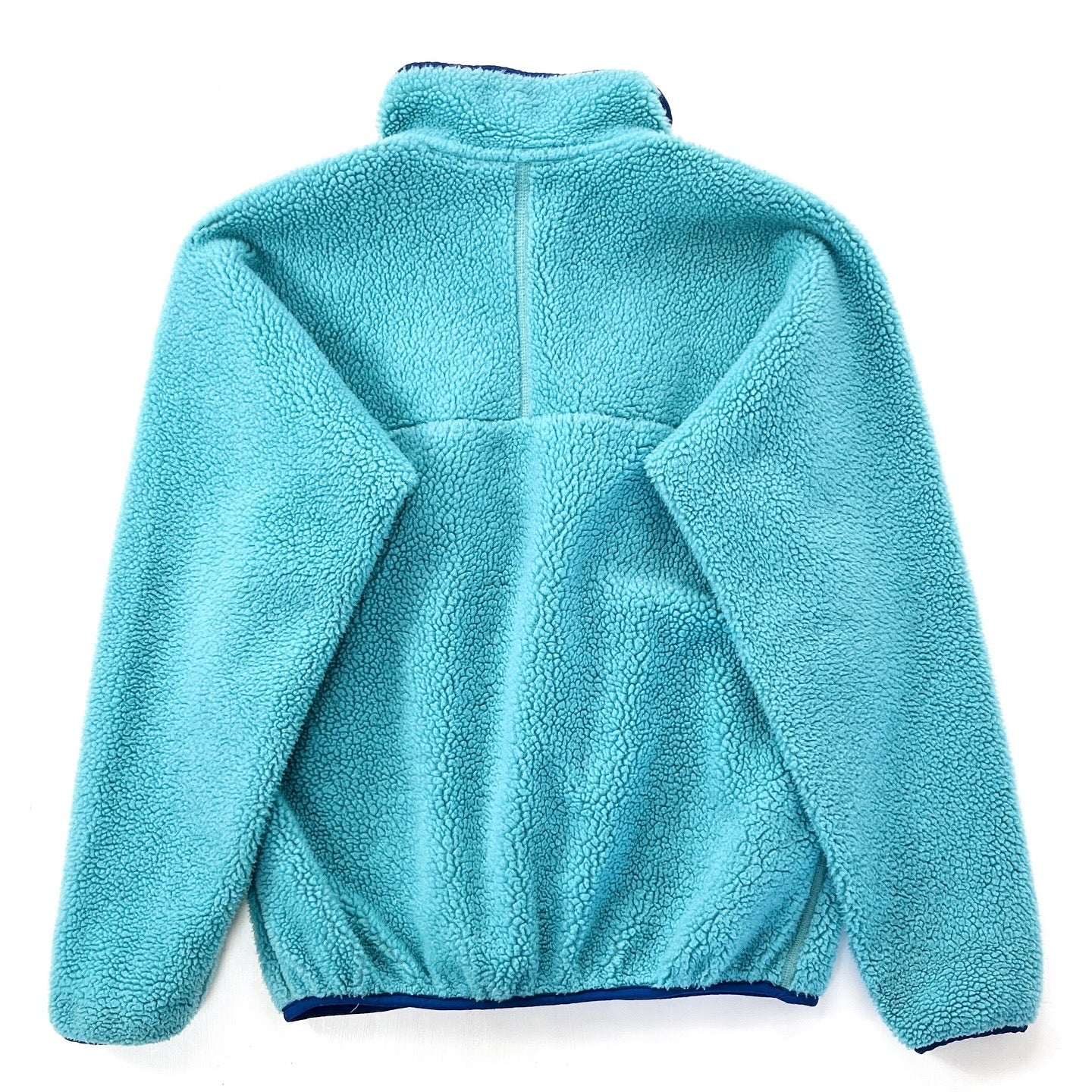 1994 Patagonia Made In The U.S.A. Retro Pile Cardigan, Sea Green (M)