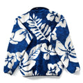 2015 Patagonia Printed Synchilla Snap-T, Spice Garden: Navy Blue (M)