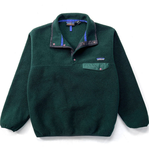 1998 Patagonia Made In The U.S.A. Synchilla Snap-T, Hunter (M)