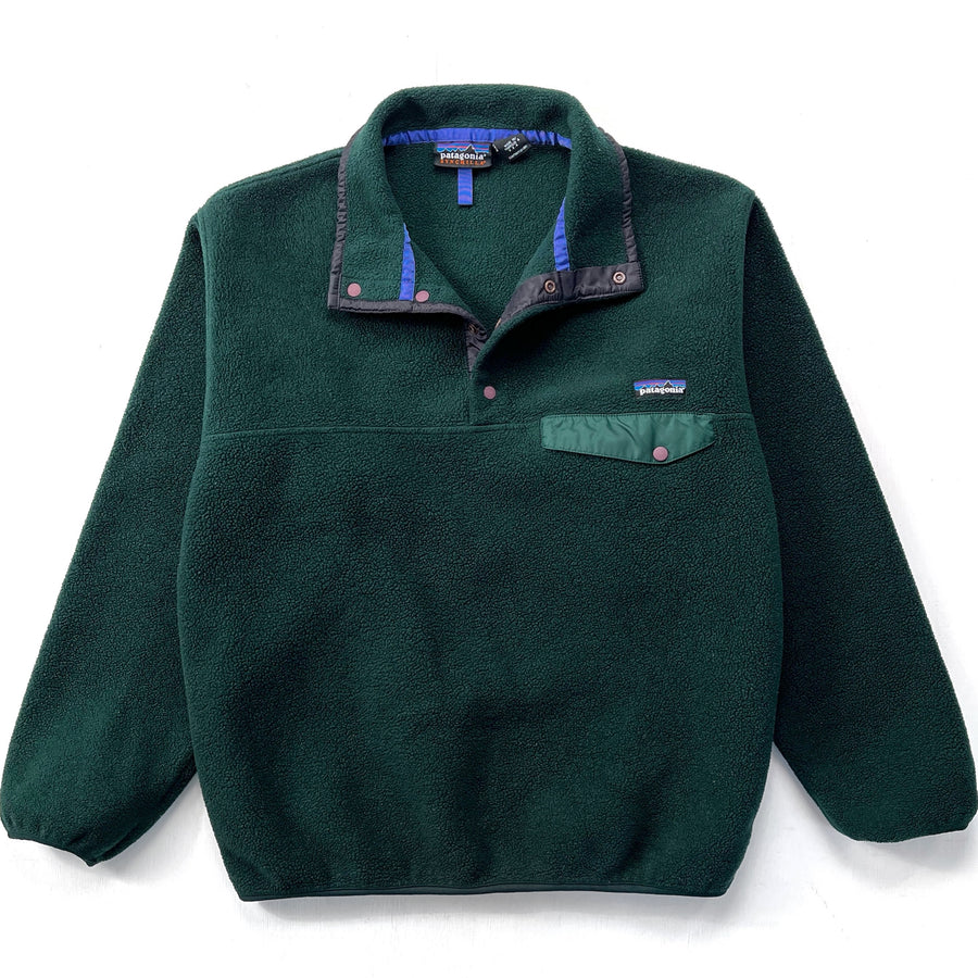 1998 Patagonia Made In The U.S.A. Synchilla Snap-T, Hunter (M)
