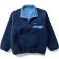 2007 Patagonia Reversible Deep Pile Snap-T Pullover, Chalk Blue (L)