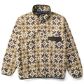 2013 Patagonia Printed Synchilla Snap-T, Aurora: Retro Khaki (L)