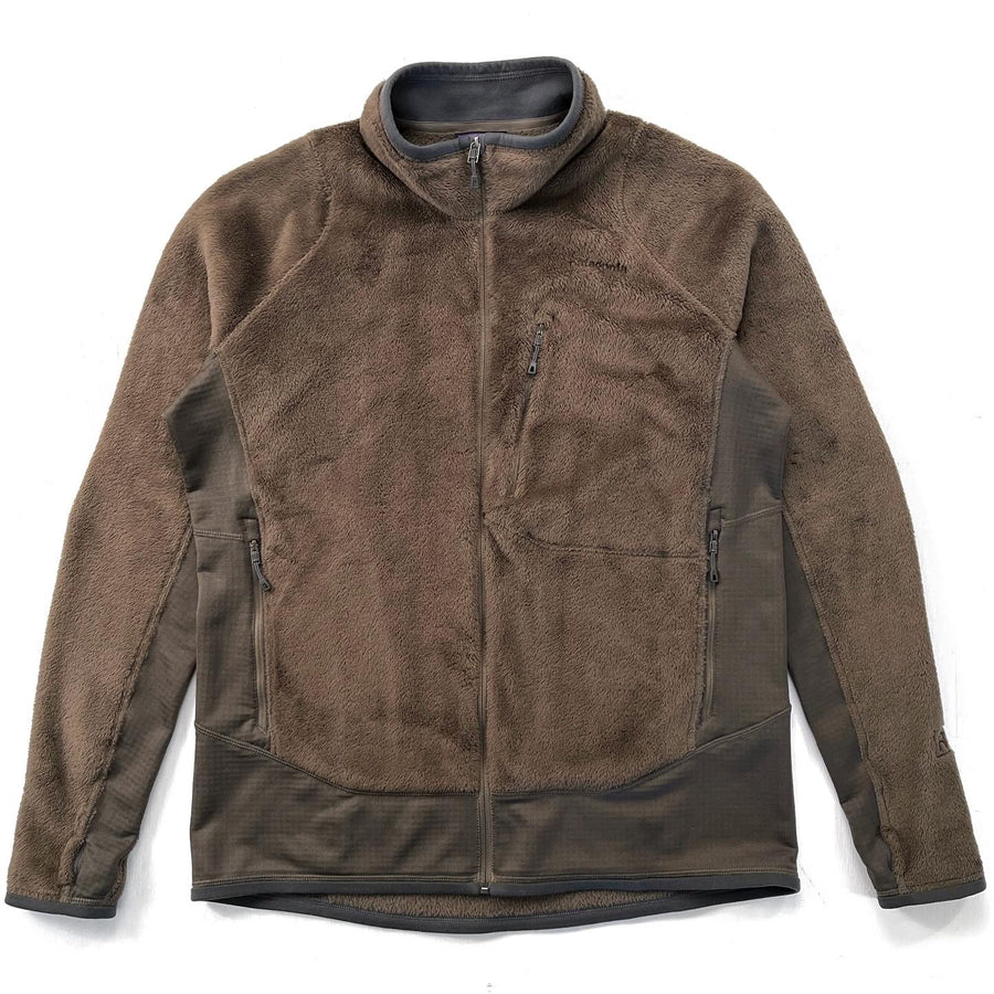 2013 Patagonia R2 Hi-Loft Fleece Regulator Jacket, Suede Brown (L)