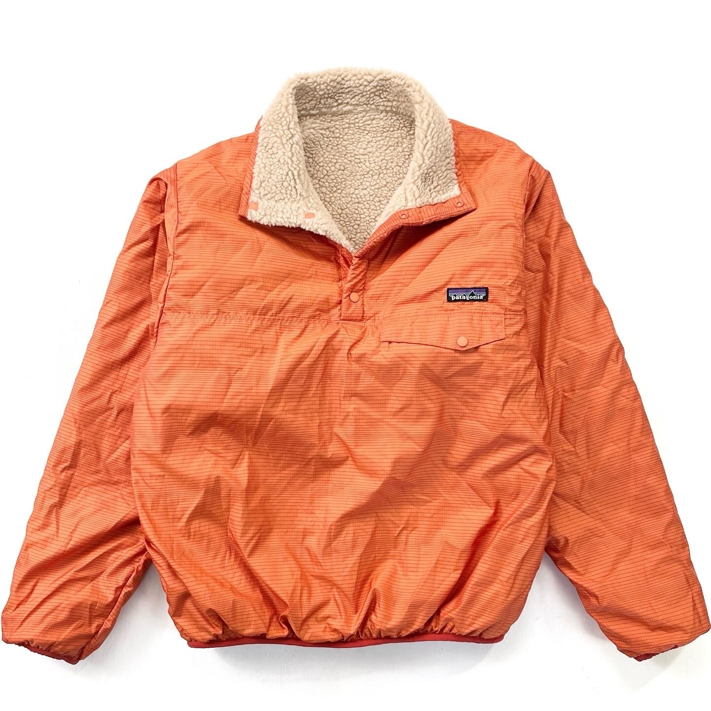2007 Patagonia Reversible Deep Pile Snap-T Glissade Pullover (S)