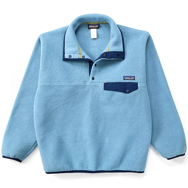 2013 Patagonia Synchilla Snap-T Fleece Pullover, Light Blue (S/M)