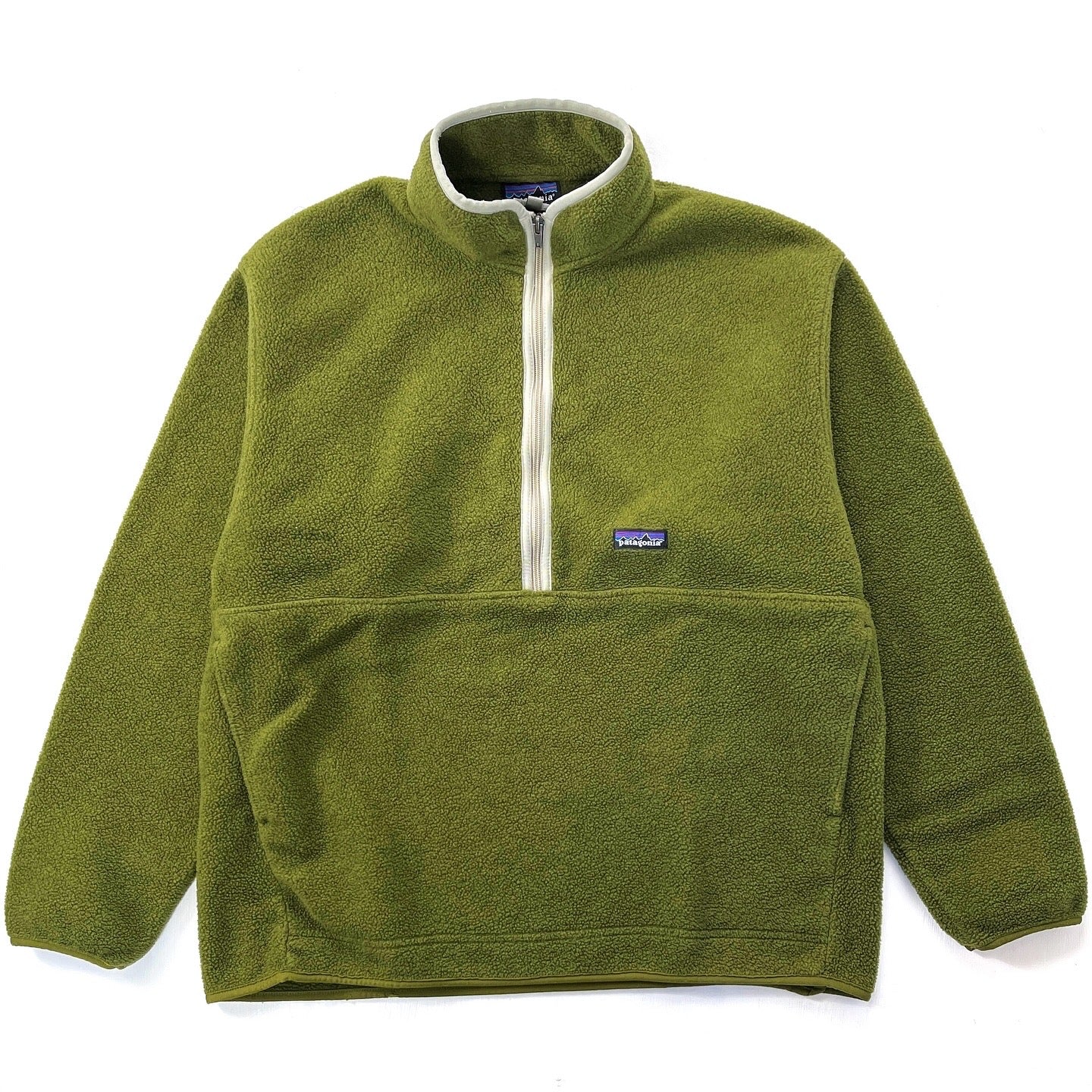 2003 Patagonia Synchilla Marsupial Pullover, Cactus & Sage Khaki (XL)