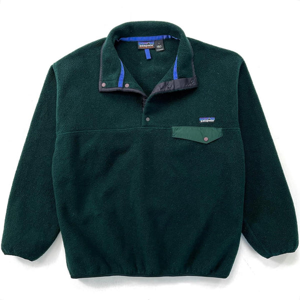 1996 Patagonia Made In The U.S.A. Synchilla Snap-T, Hunter (L)