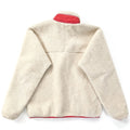 2007 Patagonia Classic Retro-X Fleece Jacket, Natural & Red (M)