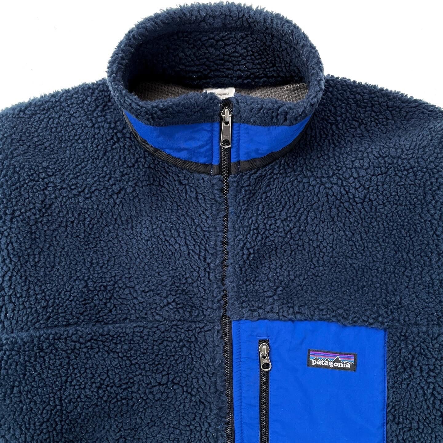 2009 Patagonia Classic Retro-X Fleece Jacket, Dark Blue (L)