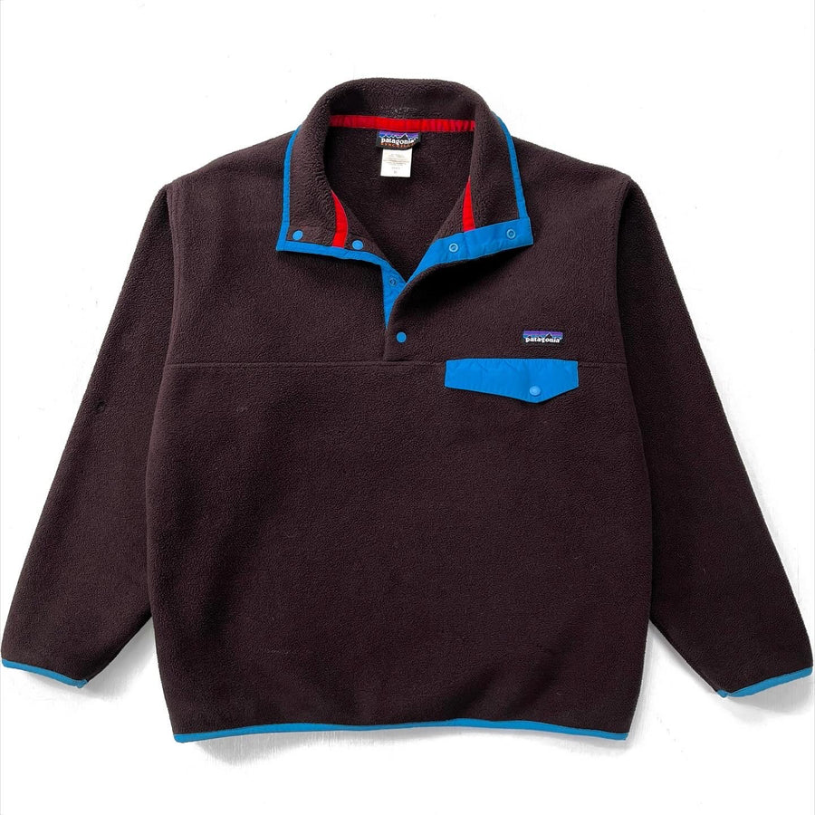 2010 Patagonia Synchilla Snap-T Fleece Pullover, Dark Brown (M/L)