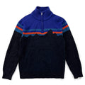 2016 Patagonia Half-Zip Merino Wool Sweater, Fitz Roy Print (XS)