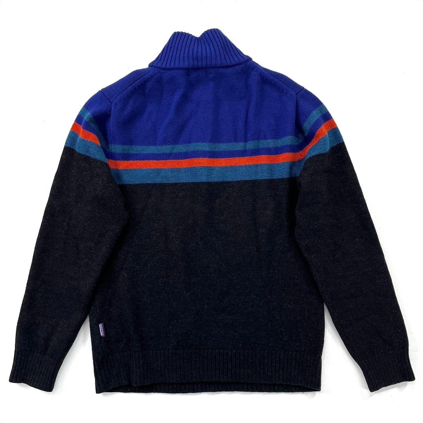 2016 Patagonia Half-Zip Merino Wool Sweater, Fitz Roy Print (XS)