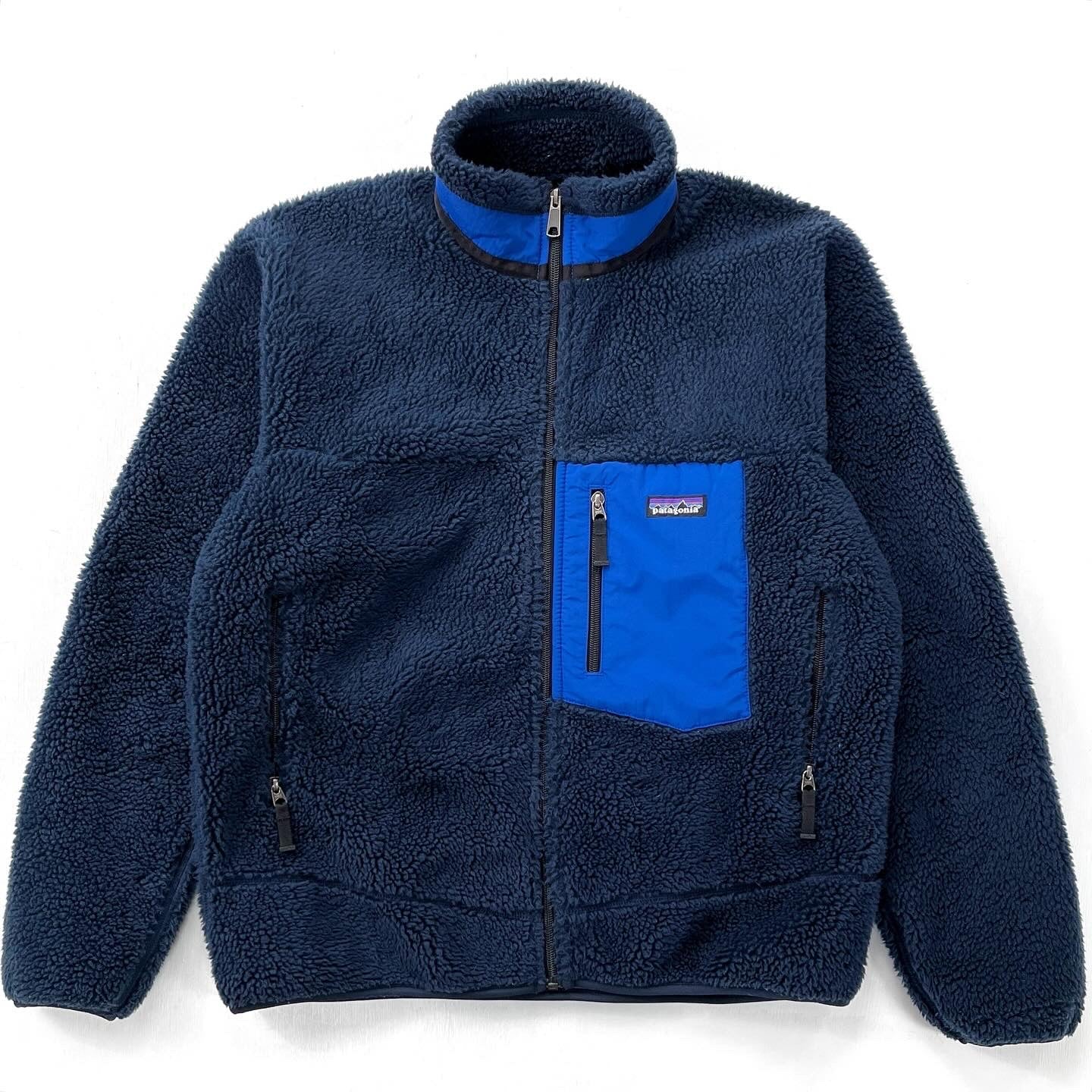 2008 Patagonia Classic Retro-X Fleece Jacket, Dark Blue (M)
