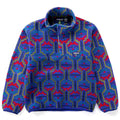1994 Patagonia Printed Synchilla Snap-T, Tehuelche: Blueberry (XS/S)