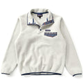 2018 Patagonia Womens Synchilla Snap-T, Pelican & Stone Blue (S)