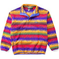 1997 Patagonia Made In The U.S.A. Printed Synchilla Snap-T, Minnehaha: Flame (L)