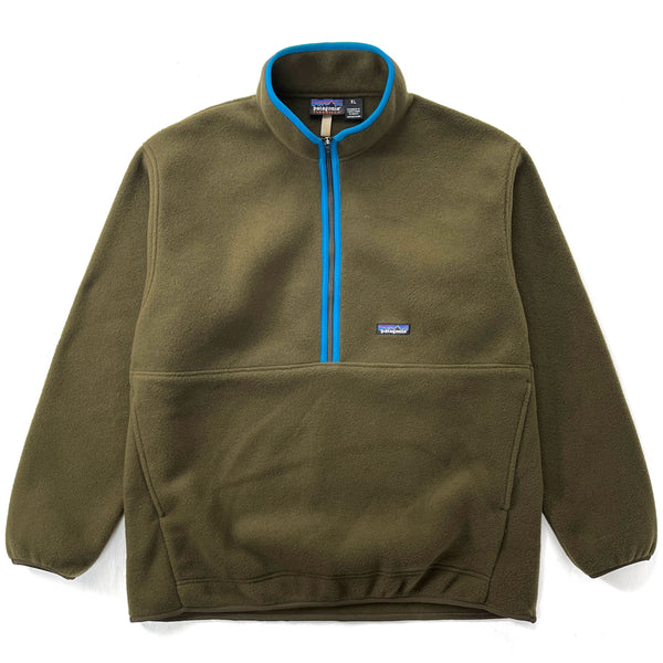 2000 Patagonia Synchilla Marsupial Pullover, Dark Olive (XL)