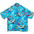 1985 Patagonia First Edition Original Pataloha Shirt, Tropical Fish: Jade (S)