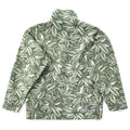 1995 Patagonia Made In The U.S.A. Printed Synchilla Sweater, Tropical: Green (S)