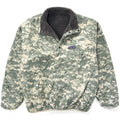 2007 Patagonia MARS Reversible Deep Pile Snap-T, Dark Brown & Digital Camo (L/XL)