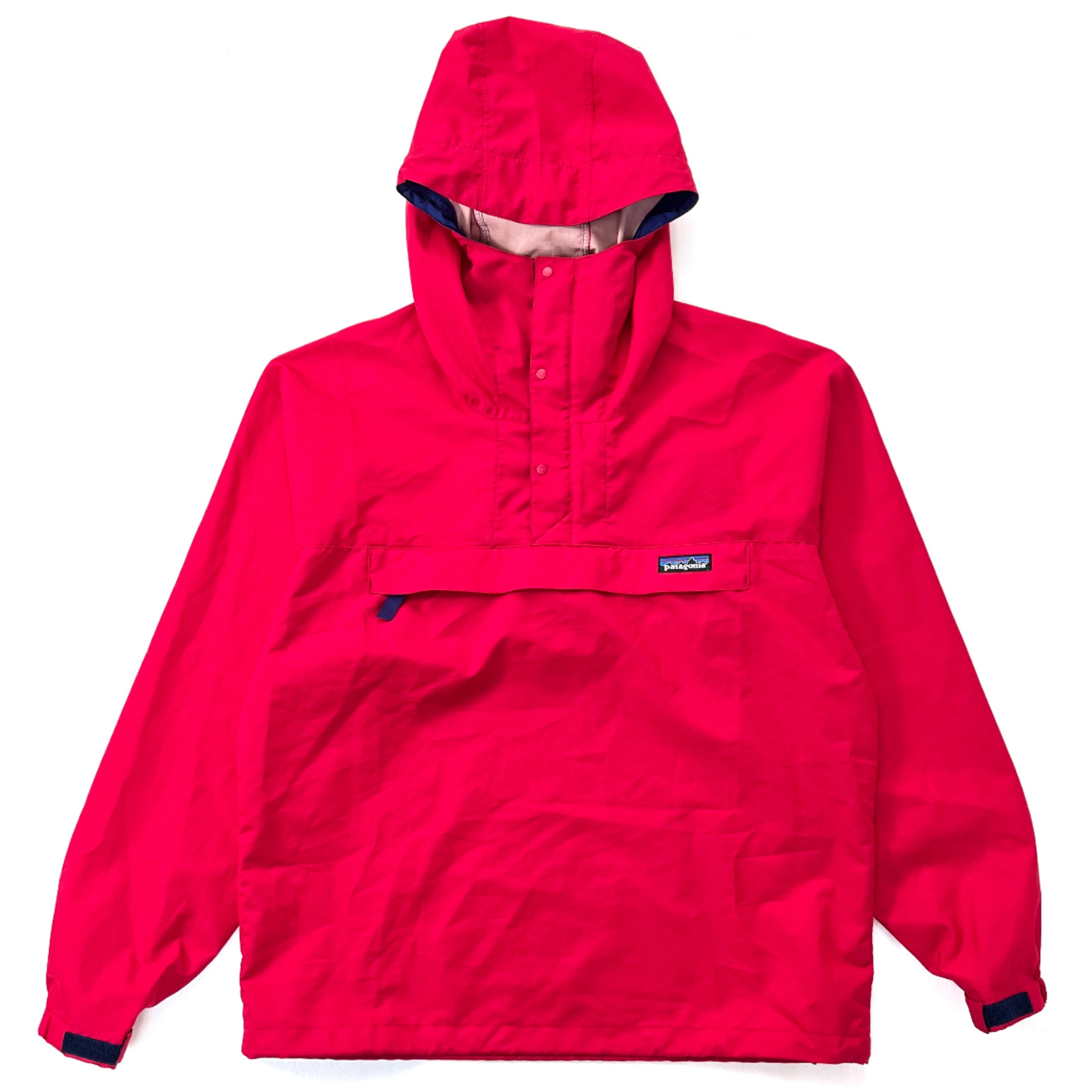 1995 Patagonia Ripstop Nylon Pneumatic Pullover, French Red (S/M)