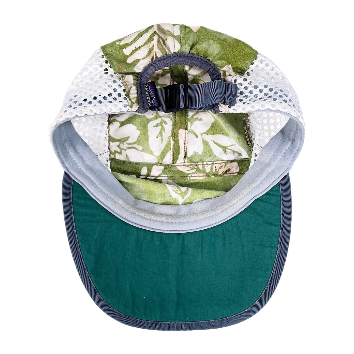 2000 Patagonia Made In The U.S.A. Nylon Spoonbill Cap, Tropical Print (M)
