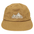 1997 Patagonia Made In The U.S.A. Fitz Roy Embroidered Canvas Cap, Golden Tan (L)