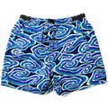 1994 Patagonia 4” Printed Nylon River Shorts, Java: Indigo (L/XL)