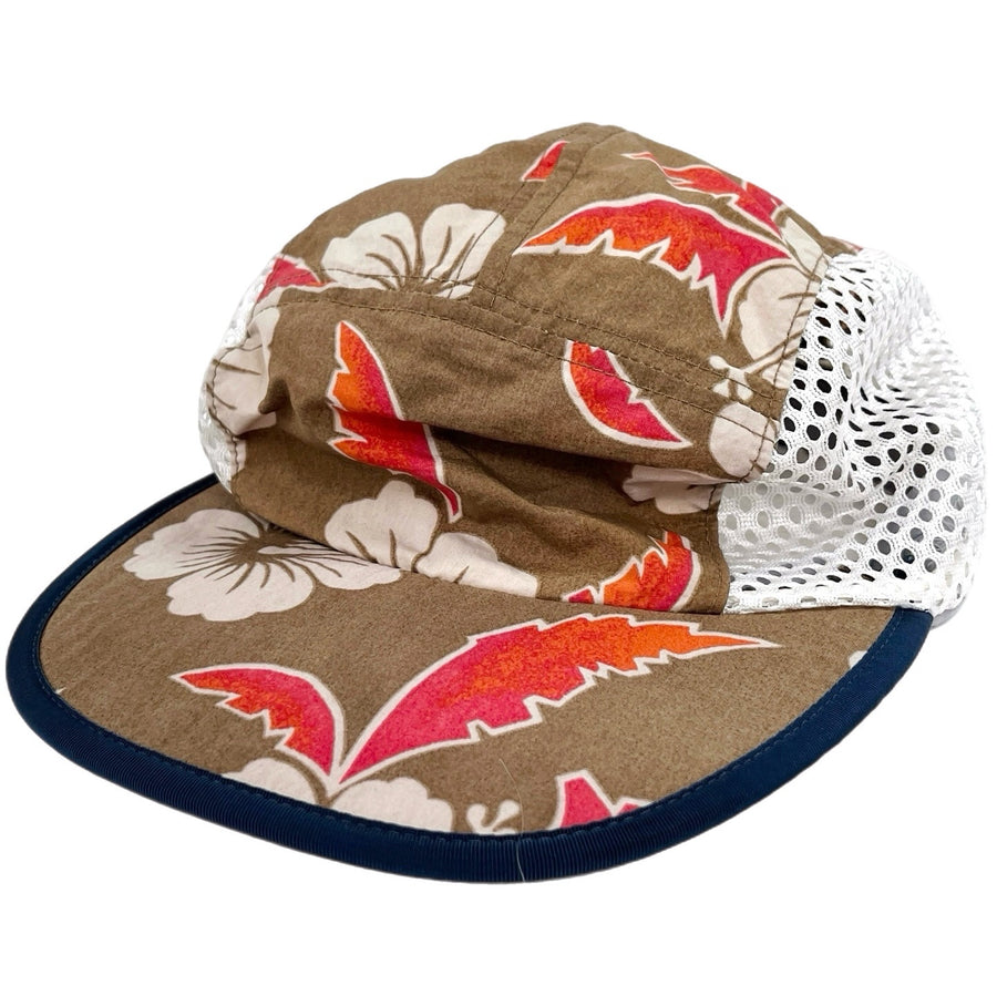 1996 Patagonia Made In The U.S.A. Nylon Spoonbill Cap, Hibiscus Print (L)