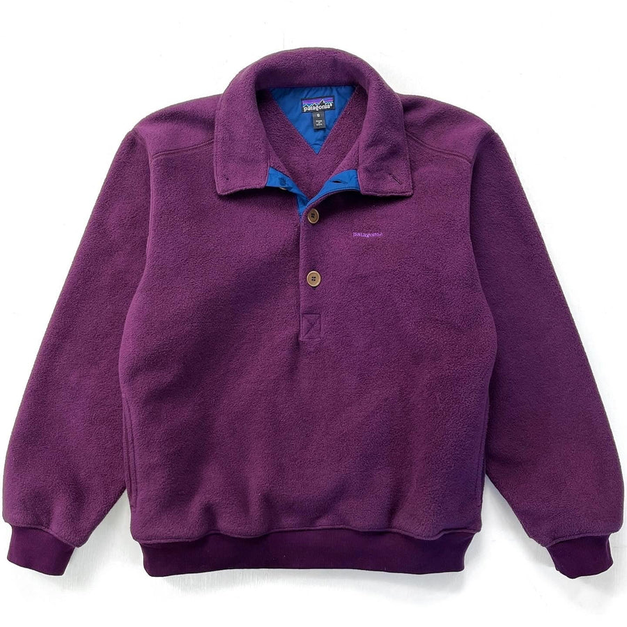 1991 Patagonia Made In The U.S.A. Collared Synchilla Sweater (S)