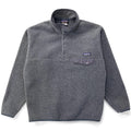2005 Patagonia Synchilla Snap-T Pullover, Charcoal Heather (M)