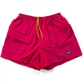 2000 Patagonia Mens 4” Nylon Baggies Shorts, Phoenix Red (M)
