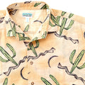 1990 Patagonia Made In The U.S.A. Mens A/C Cotton Print Shirt, Cactus Print (XL)