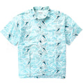 1990 Patagonia Made In The U.S.A. Mens A/C Cotton Print Shirt, Paddlers (L)