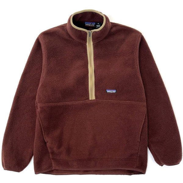 2002 Patagonia Synchilla Marsupial Fleece Pullover, Cattail & Retro Khaki (M)