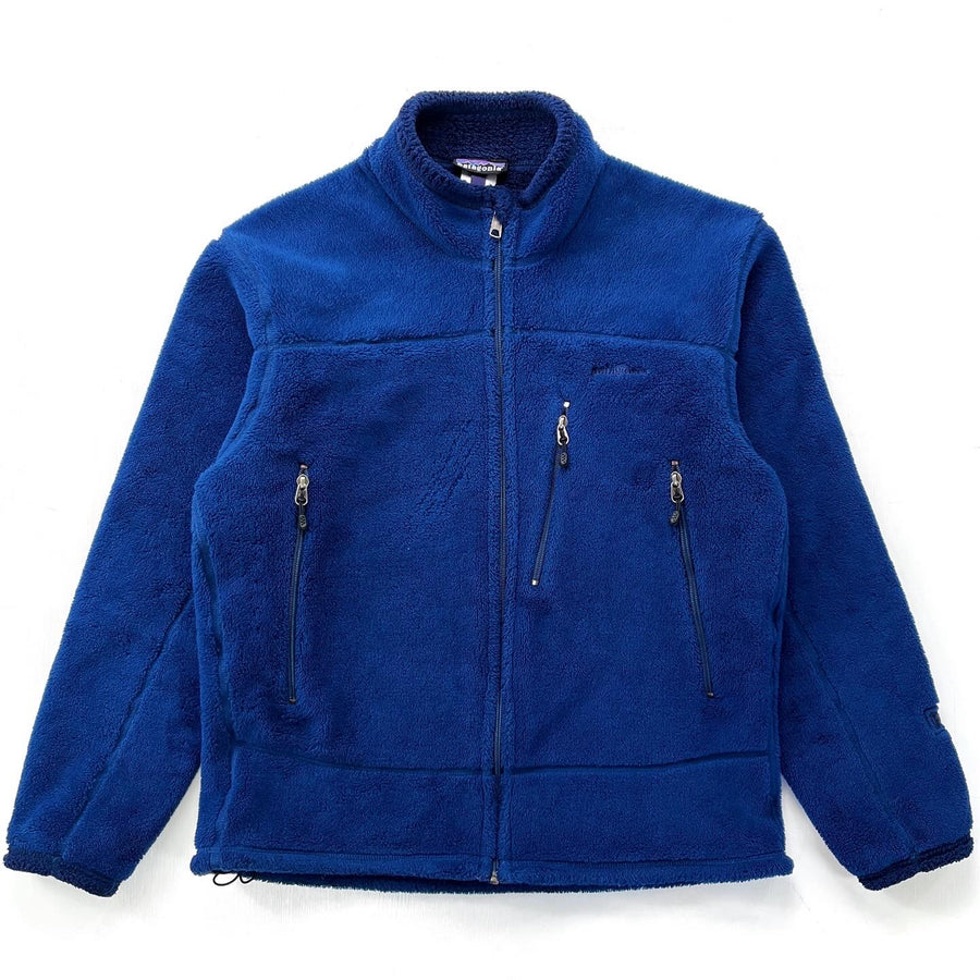 2004 Patagonia Mens R4 High-Pile Fleece Jacket, Deep Blue (M)
